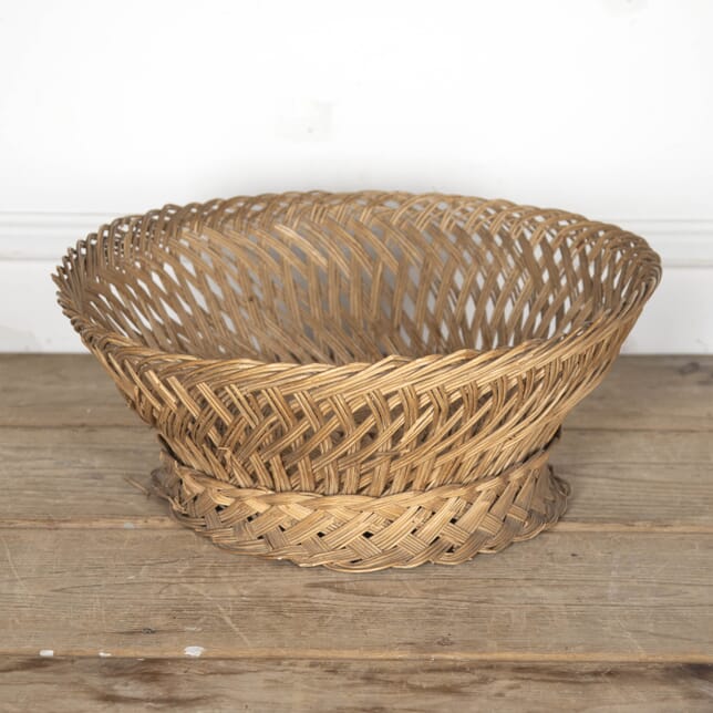 20th Century Vintage Rattan Basket DA2925564