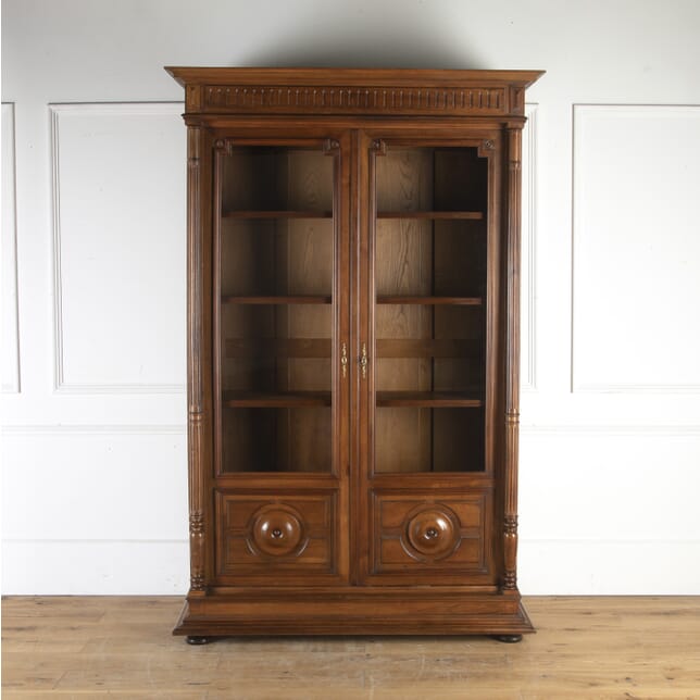 Late 19th Century Walnut Bookcase CC8513859