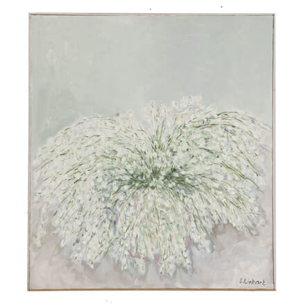 White Blossom in a Vase by Susanna Linhart DA2919084