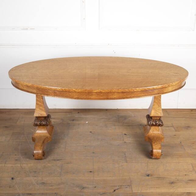 19th Century William IV Maple Centre Table TC6923778