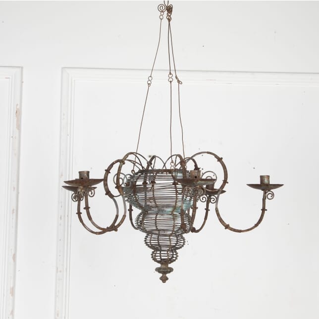 20th Century French Wire Chandelier LL5526103