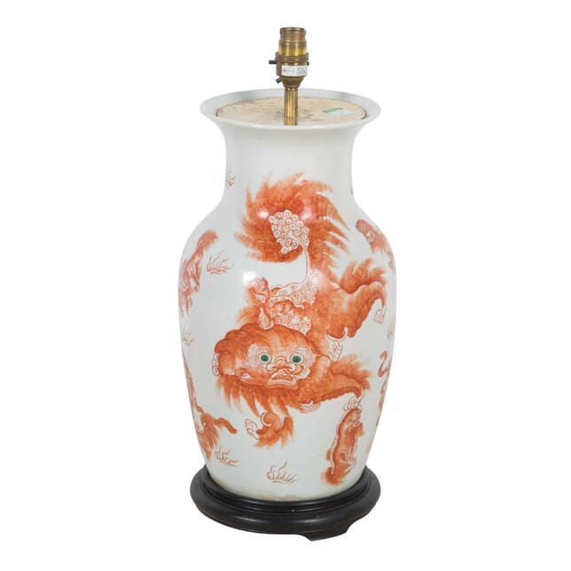 Chinese Lamp Vase LT4711916