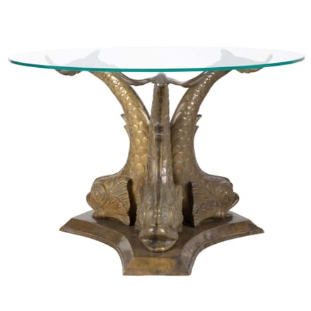 Bronze Dolphin Coffee Table CT159362