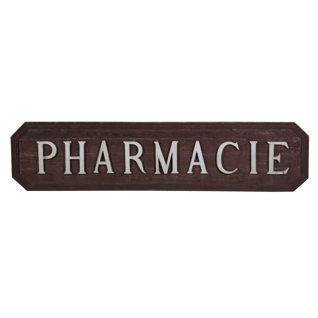 19th Century Pharmacy Sign WD4154813