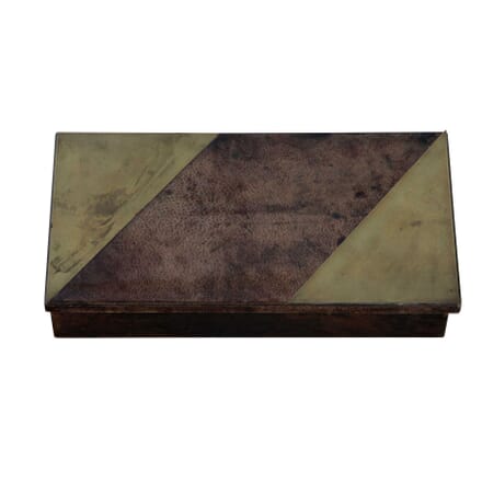 Parchment and Brass Box DA3054981