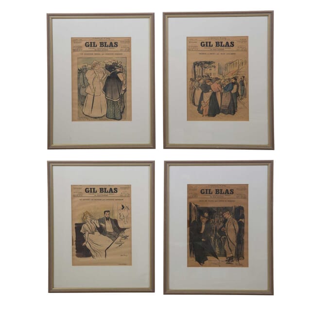 Late 19th Century French Newspaper Covers DA9057389