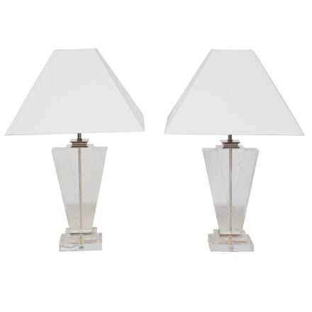 Pair of Lucite Table Lamps LT4010855