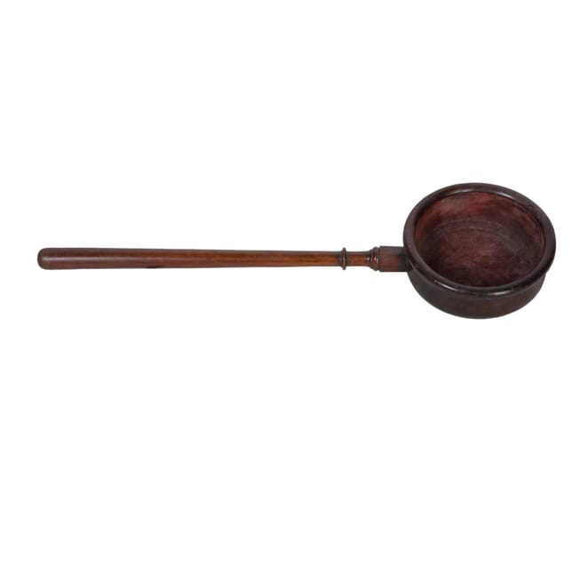 Wooden Collection Bowl on a Handle DA5558014