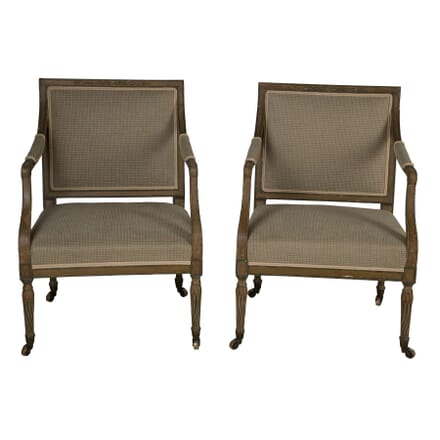 Pair of Early 19th Century English Fauteuils CH0159876