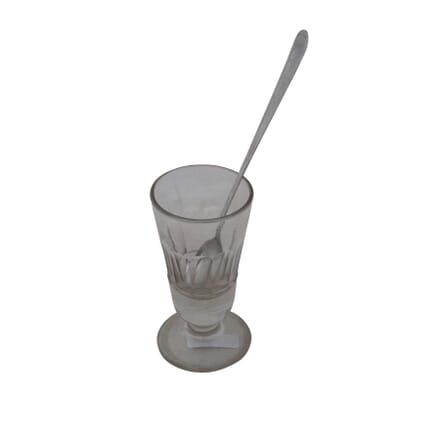 French Absinthe Glass and Spoon DA4454947