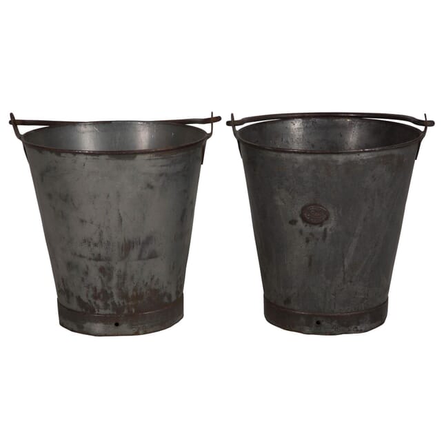 Pair of Steel Buckets