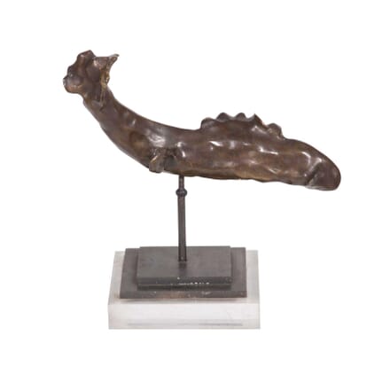 Leaping Salmon Bronze Sculpture DA3759124