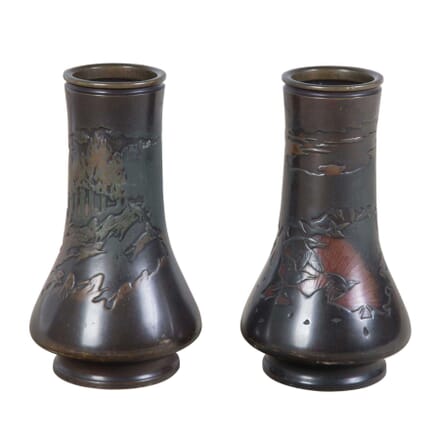 Pair of 19th Century Japanese Vases DA1356245