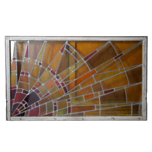 20th Century Stain Glass Panel WD4855222