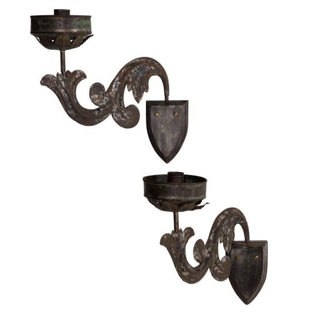 Pair of Candle Wall Lights LW204635
