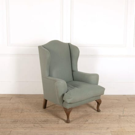 Green Upholstered English Wingback CH287372