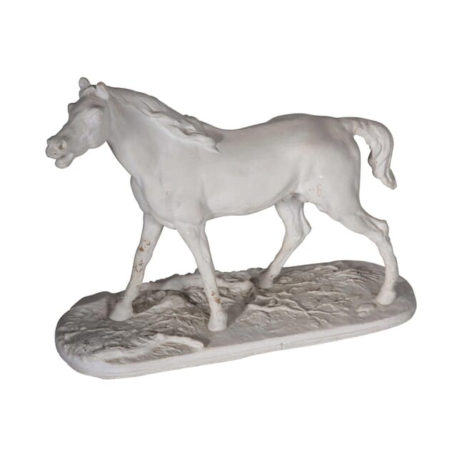 19th Century Plaster Model of a Horse