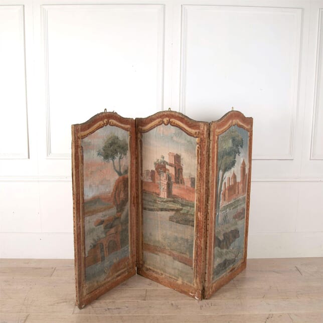 French 18th Century Canvas Screen OF0261410