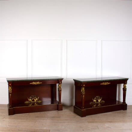 Pair of Empire Console Tables CO527261