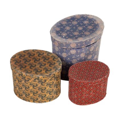 Group of Fabric Covered Boxes DA5558011